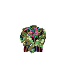 Load image into Gallery viewer, Cropped Military Jacket - Size XS/SM