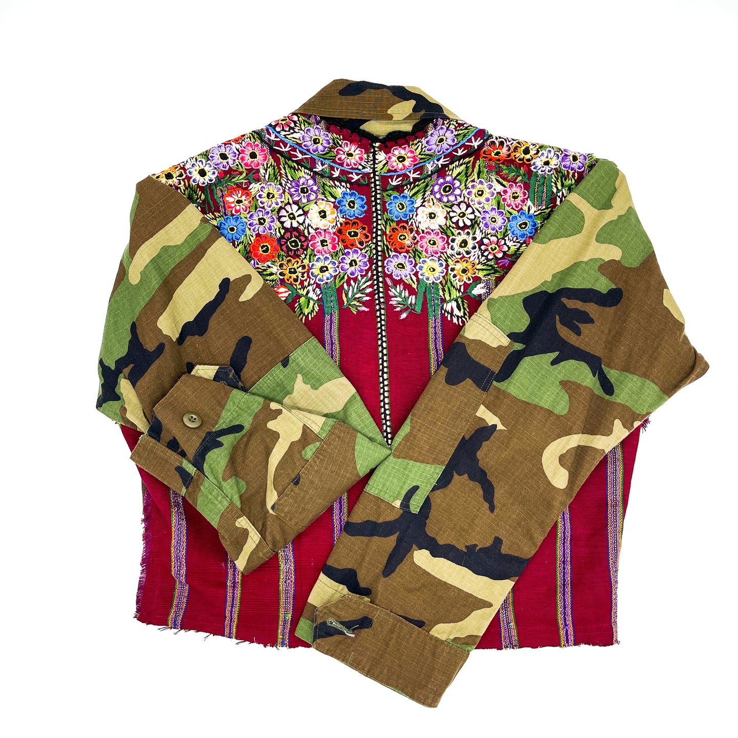 Cropped Military Jacket Size - Sm/Med