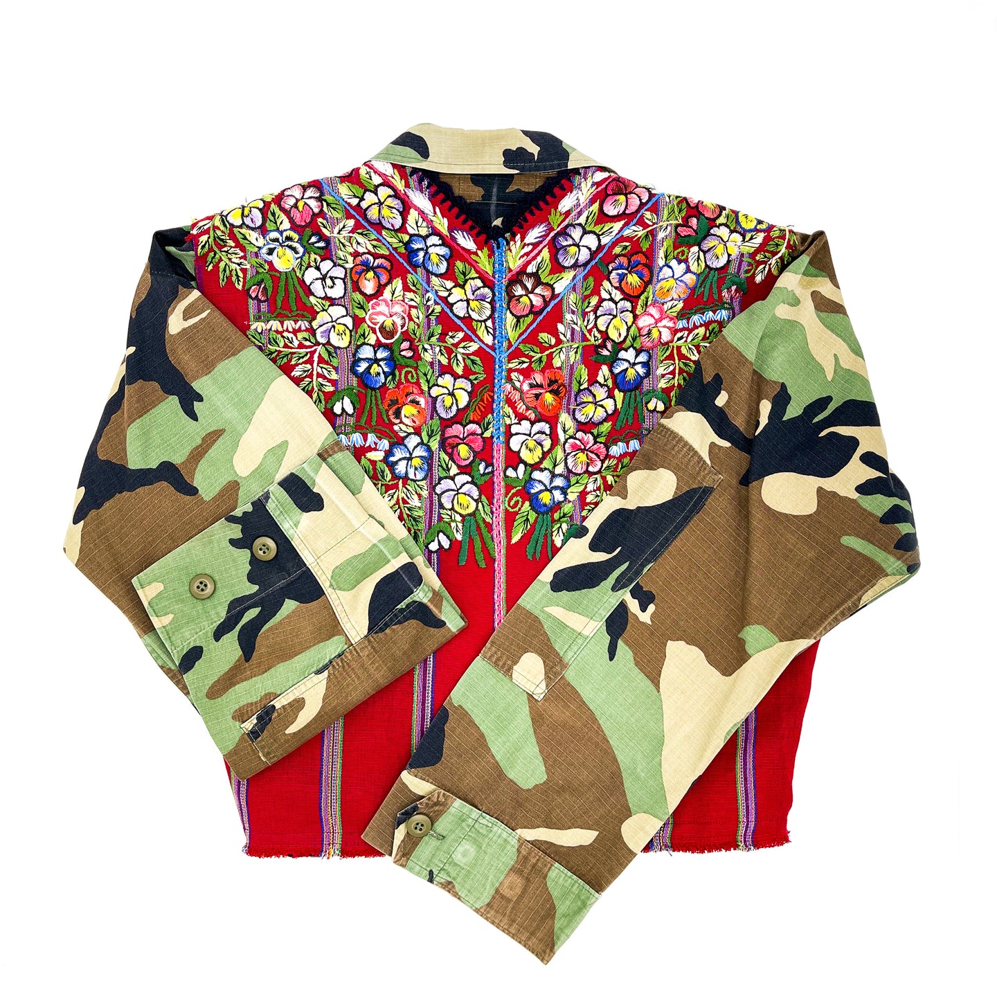 Cropped Military Jacket Size - Sm/Med